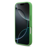 Apple iPhone 18 Pro Kılıf Lacoste Orjinal Lisanslı M-safe Şarj Özellikli PU Pike Desenli Metal Logolu Kapak