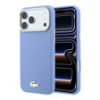 Apple iPhone 18 Pro Kılıf Lacoste Orjinal Lisanslı M-Safe Şarj Özellikli PVC Yarı Pike Desenli Arka Yüzey İkonik Timsah Dokuma Logolu Kapak