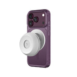 Apple iPhone 18 Pro Kılıf M-safe Özellikli AmazingThing Minimal Serisi Type-C Kulaklık ve Standlı Set