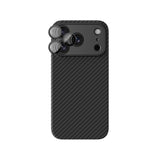 Apple iPhone 18 Pro Kılıf M-Safe Şarj Özellikli 1500D Aramid Fiber AmazingThing Titan Max SLens Serisi Kapak