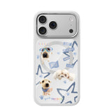 Apple iPhone 18 Pro Kılıf M-safe Şarj Özellikli 3D Baskılı Tasarım Mutural The Dog Serisi Kapak