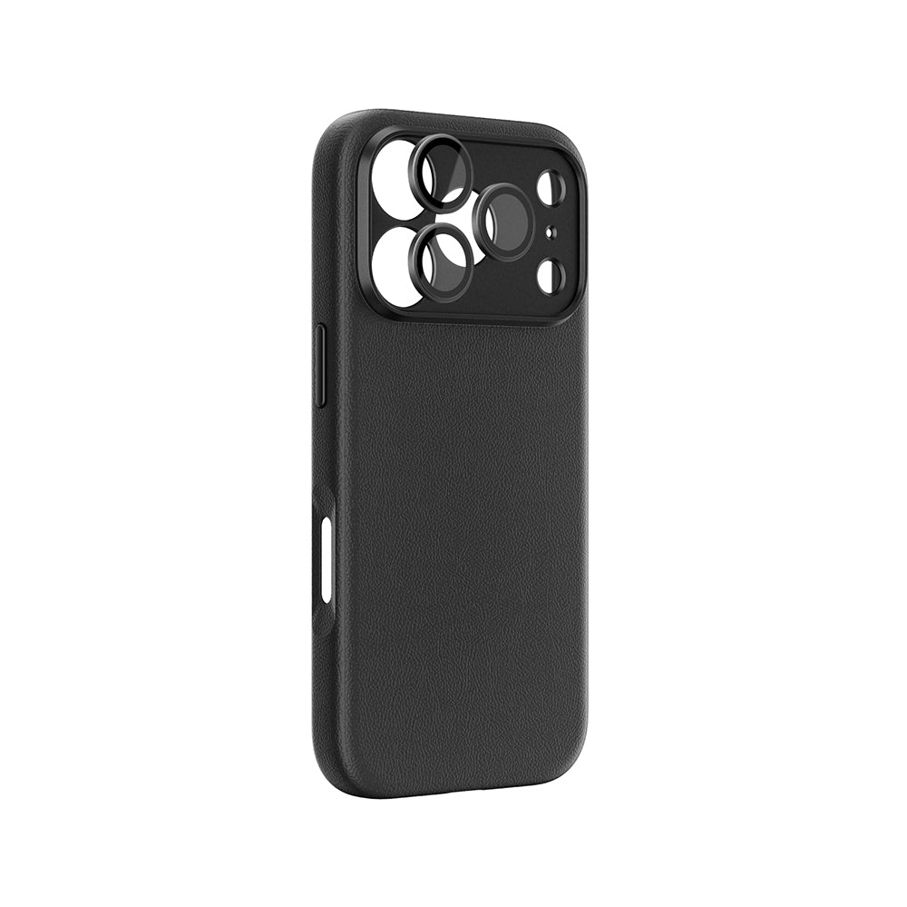 Apple iPhone 18 Pro Kılıf M-Safe Şarj Özellikli Airbag Tasarımlı AmazingThing Glamour SLens Serisi Kapak