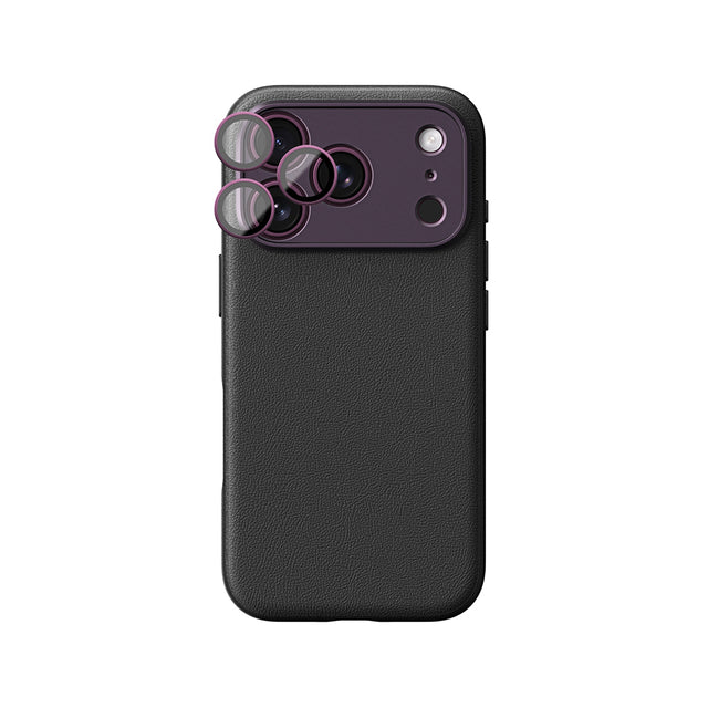 Apple iPhone 18 Pro Kılıf M-Safe Şarj Özellikli Airbag Tasarımlı AmazingThing Glamour SLens Serisi Kapak
