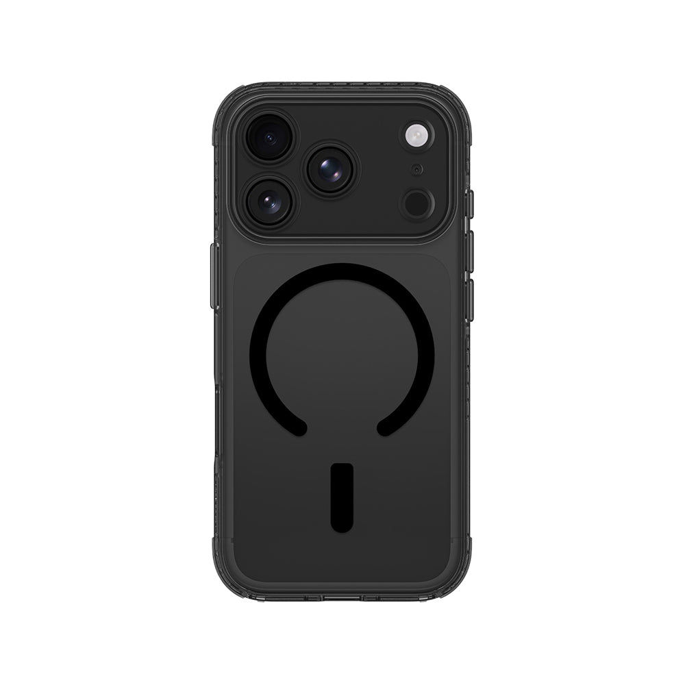 Apple iPhone 18 Pro Kılıf M-Safe Şarj Özellikli Airbag Tasarımlı AmazingThing Titan Pro Lens Serisi Kapak