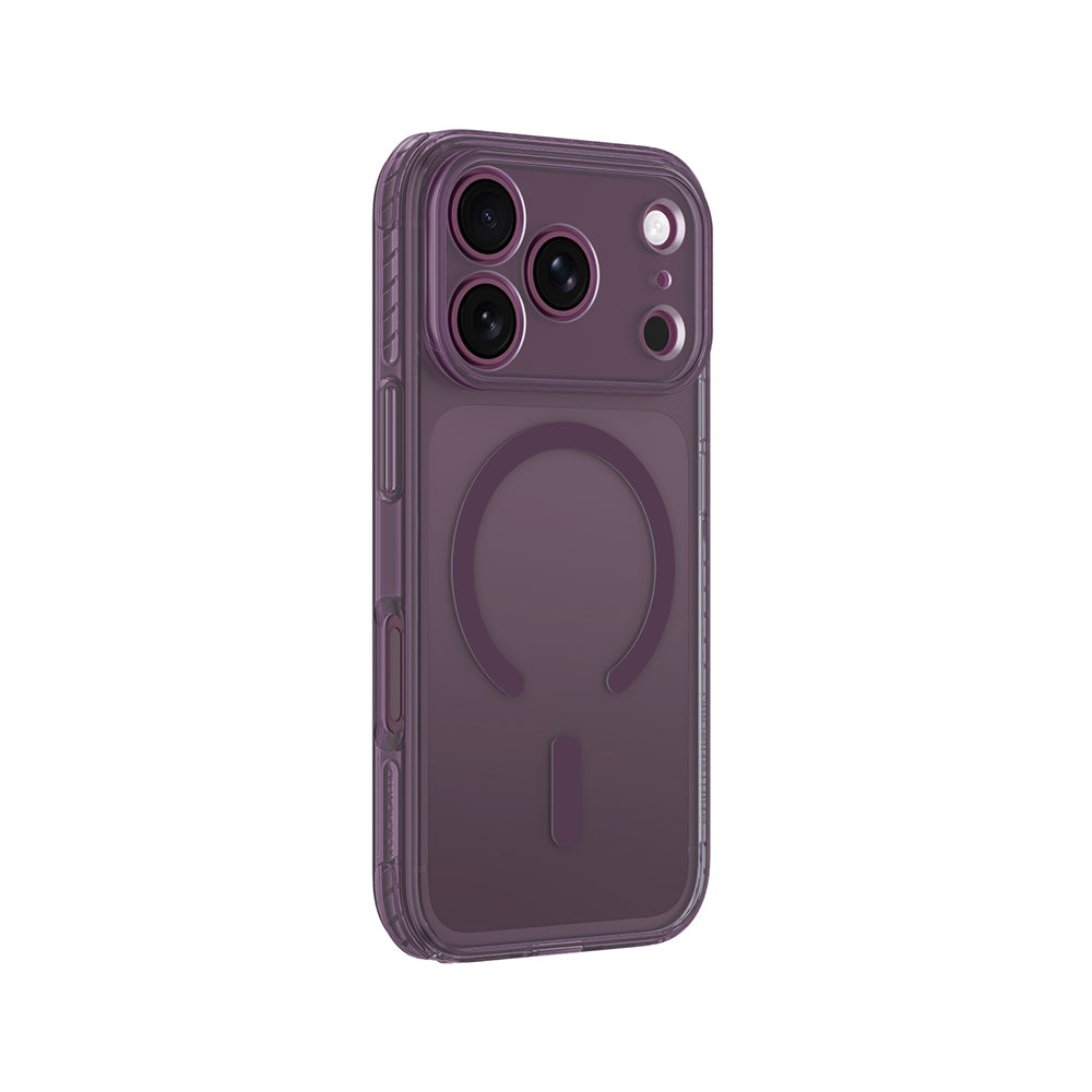 Apple iPhone 18 Pro Kılıf M-Safe Şarj Özellikli Airbag Tasarımlı AmazingThing Titan Pro Lens Serisi Kapak