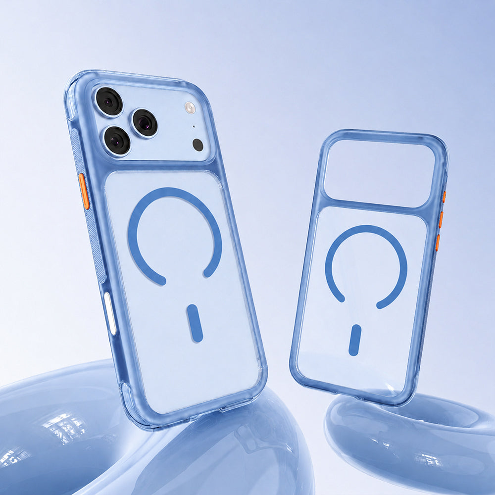 Apple iPhone 18 Pro Kılıf M-safe Şarj Özellikli Airbag Tasarımlı Mutural Air Shield Serisi Kapak