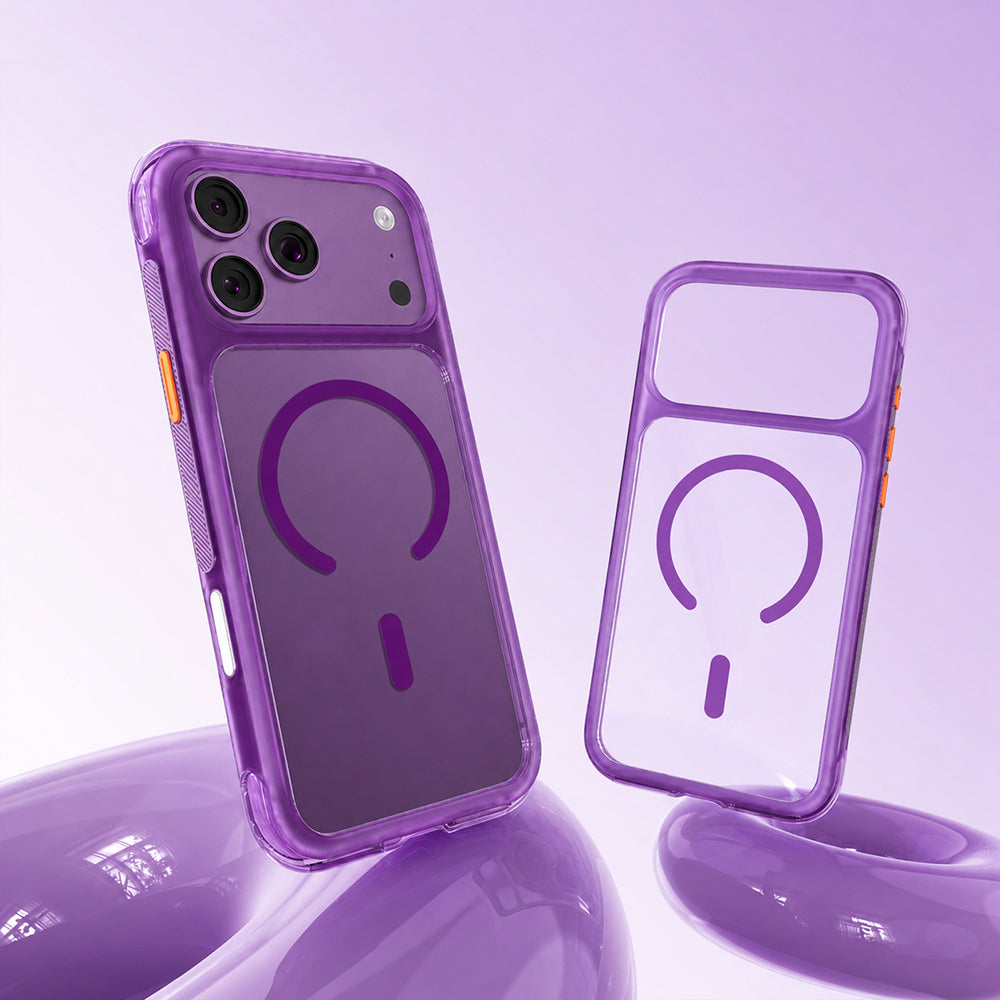 Apple iPhone 18 Pro Kılıf M-safe Şarj Özellikli Airbag Tasarımlı Mutural Air Shield Serisi Kapak