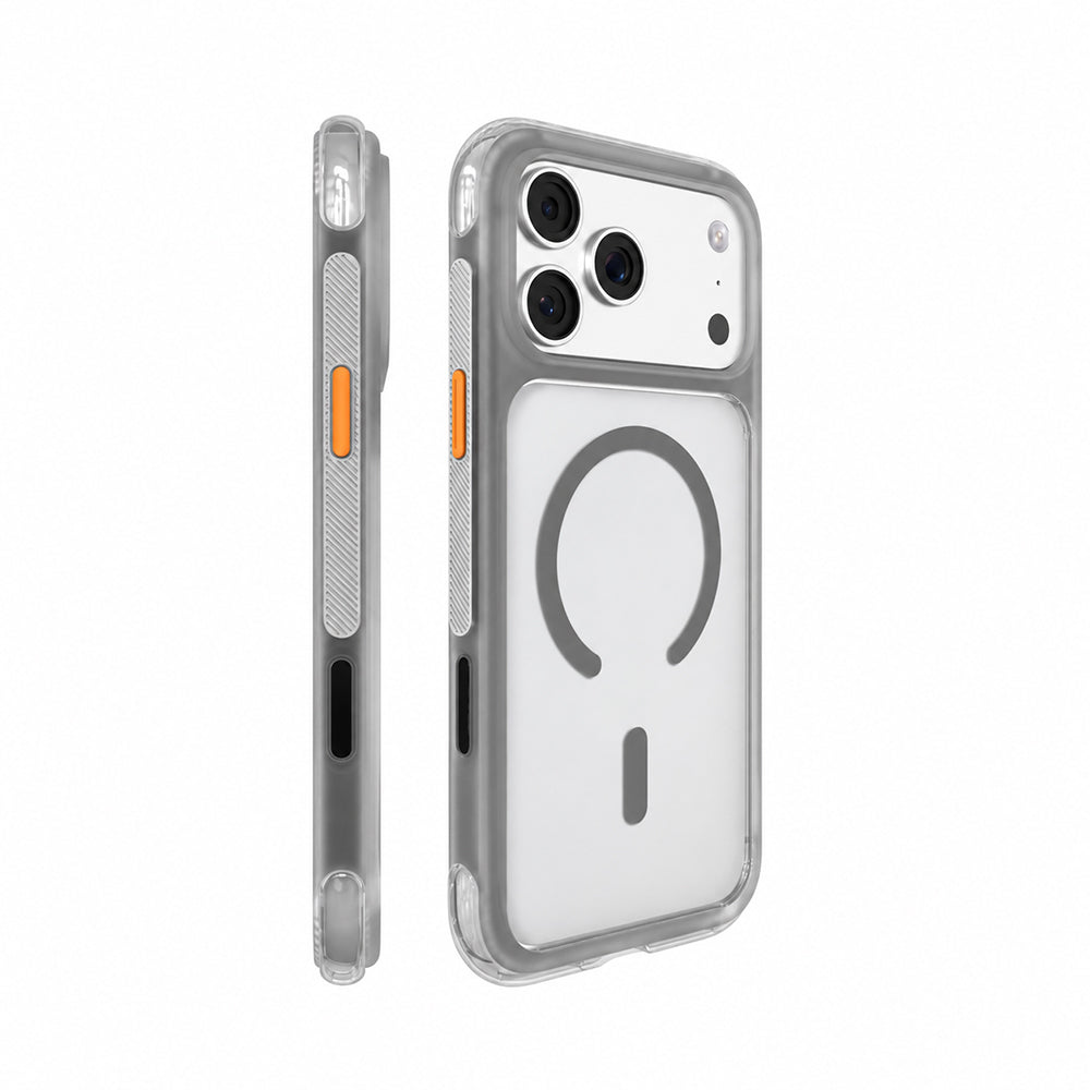 Apple iPhone 18 Pro Kılıf M-safe Şarj Özellikli Airbag Tasarımlı Mutural Air Shield Serisi Kapak