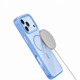 Apple iPhone 18 Pro Kılıf M-safe Şarj Özellikli Airbag Tasarımlı Mutural Mist Serisi Kapak