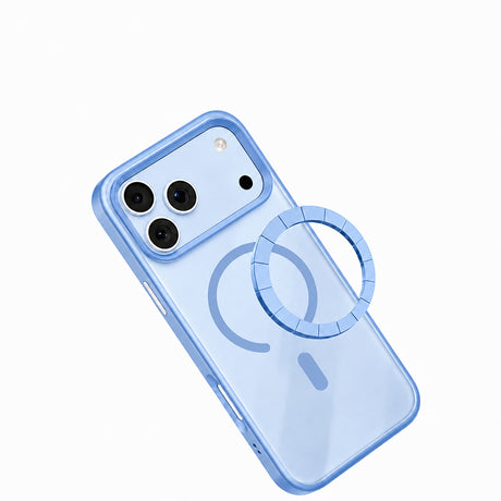 Apple iPhone 18 Pro Kılıf M-safe Şarj Özellikli Airbag Tasarımlı Mutural Mist Serisi Kapak