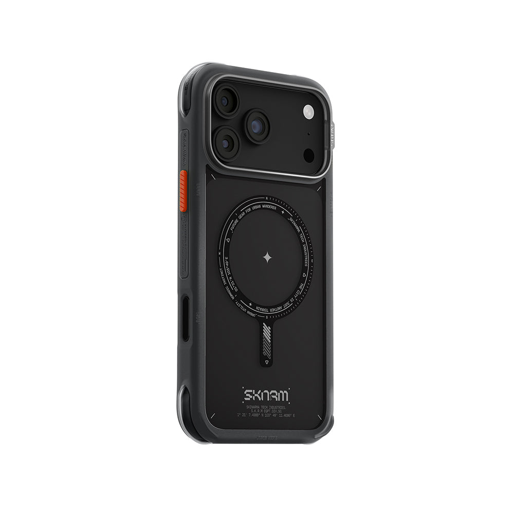 Apple iPhone 18 Pro Kılıf M-Safe Şarj Özellikli Airbag Tasarımlı Skinarma Avion Kapak