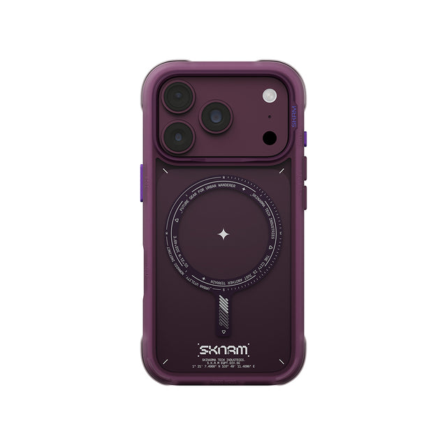 Apple iPhone 18 Pro Kılıf M-Safe Şarj Özellikli Airbag Tasarımlı Skinarma Avion Kapak