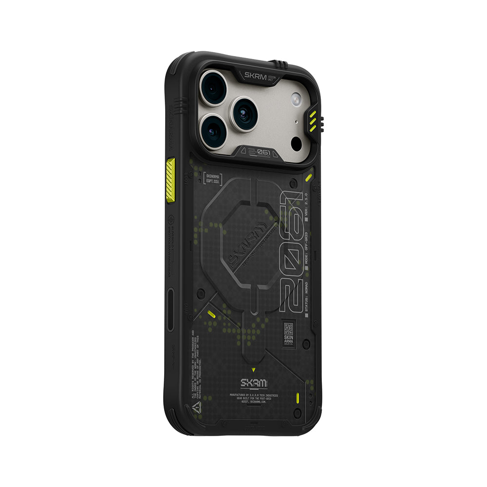 Apple iPhone 18 Pro Kılıf M-Safe Şarj Özellikli Airbag Tasarımlı Skinarma Vigor XE Kapak