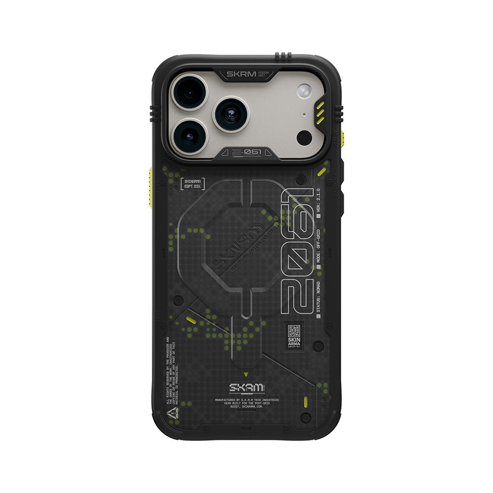 Apple iPhone 18 Pro Kılıf M-Safe Şarj Özellikli Airbag Tasarımlı Skinarma Vigor XE Kapak