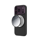 Apple iPhone 18 Pro Kılıf M-safe Şarj Özellikli Amazingthing Glamour Allskin Serisi Aynalı Tutucu Standlı Set