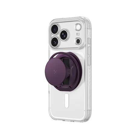 Apple iPhone 18 Pro Kılıf M-safe Şarj Özellikli Amazingthing Titan Pro Serisi Pop Ring Standlı Set