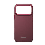 Apple iPhone 18 Pro Kılıf M-safe Şarj Özellikli Aramid Karbon Fiber Pitaka Argyle Serisi Summa Kapak