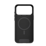 Apple iPhone 18 Pro Kılıf M-safe Şarj Özellikli Aramid Karbon Fiber Pitaka Military-Grade Classic Serisi New Logo Black-Grey Twill Kapak