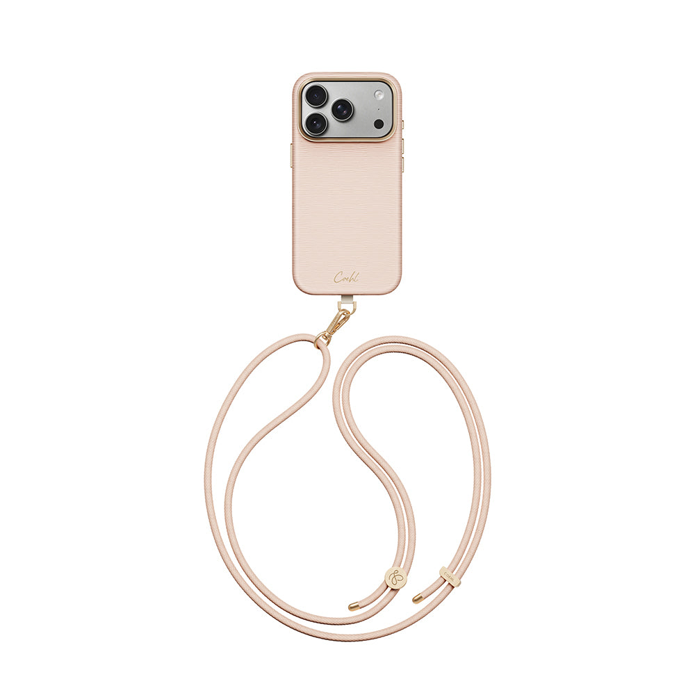 Apple iPhone 18 Pro Kılıf M-safe Şarj Özellikli Askı İpli Coehl Mirelle Kapak
