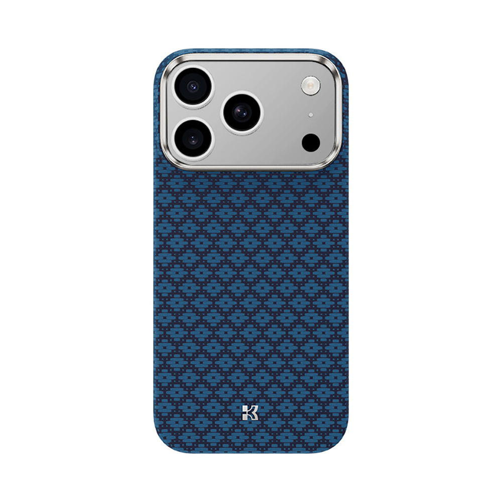 Apple iPhone 18 Pro Kılıf M-Safe Şarj Özellikli Benks ArmorAir ArmorGrid Serisi Yükseltilmiş Kamera Çerçevesi C1 Kevlar Karbon Kapak
