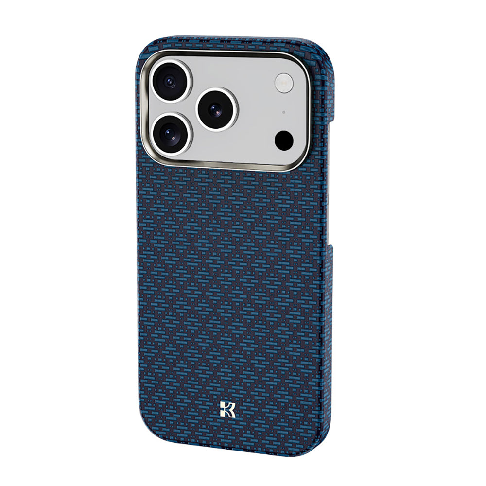 Apple iPhone 18 Pro Kılıf M-Safe Şarj Özellikli Benks ArmorAir ArmorGrid Serisi Yükseltilmiş Kamera Çerçevesi C1 Kevlar Karbon Kapak