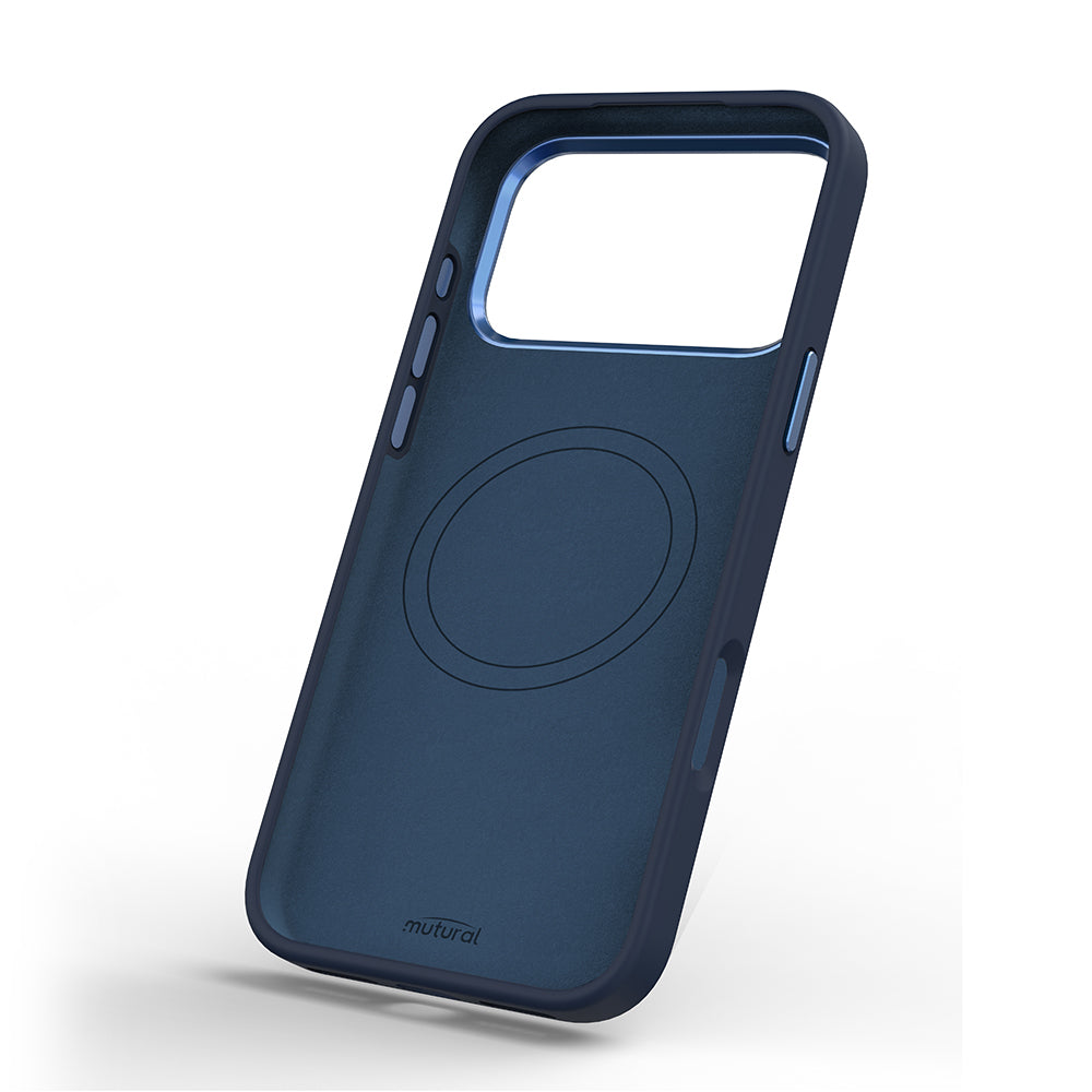 Apple iPhone 18 Pro Kılıf M-safe Şarj Özellikli Çiçek Tasarımlı Mutural Flower Serisi Kapak