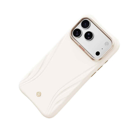 Apple iPhone 18 Pro Kılıf M-Safe Şarj Özellikli Çizgili Logolu Udemos Freedom Serisi Kapak