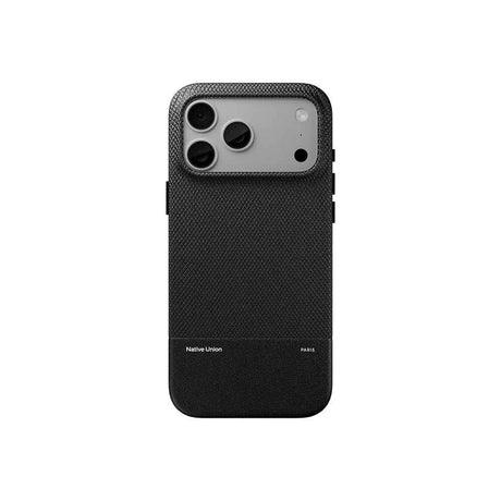 Apple iPhone 18 Pro Kılıf M-safe Şarj Özellikli Deri Dokulu Native Union RE Classic Serisi Kapak