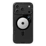Apple iPhone 18 Pro Kılıf M-safe Şarj Özellikli Disk Desenli Youngkit Disc Battle Kapak