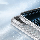 Apple iPhone 18 Pro Kılıf M-Safe Şarj Özellikli El İşlemeli Swarovski Taşlı Zore Paris Riva Sert PC Kapak