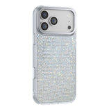 Apple iPhone 18 Pro Kılıf M-Safe Şarj Özellikli El İşlemeli Swarovski Taşlı Zore Paris Riva Sert PC Kapak