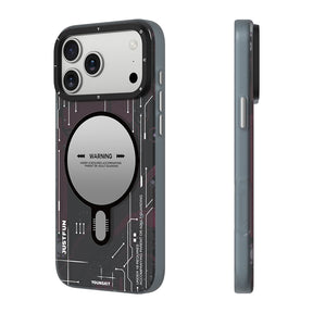 Apple iPhone 18 Pro Kılıf M-safe Şarj Özellikli Kamera Denetim Butonlu Youngkit Technology Serisi Kapak