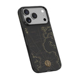 Apple iPhone 18 Pro Kılıf M-safe Şarj Özellikli Karbon Fiber Tasarımlı Benks ArmorEdge Air Navigator Kevlar Kapak