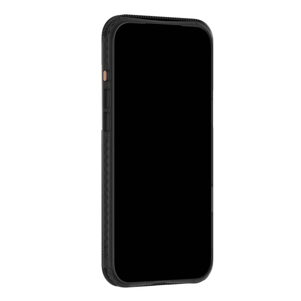 Apple iPhone 18 Pro Kılıf M-safe Şarj Özellikli Metal Kamera Çerçeveli Raptic Aramid Dual Karbon Fiber Mondrian Serisi Kapak