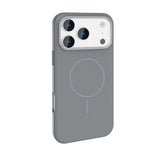 Apple iPhone 18 Pro Kılıf M-Safe Şarj Özellikli Metal Kamera Çerçeveli Zore Edi Silikon Kapak