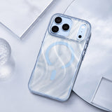 Apple iPhone 18 Pro Kılıf M-safe Şarj Özellikli Mutural Glow Desert Serisi Kapak