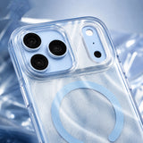 Apple iPhone 18 Pro Kılıf M-safe Şarj Özellikli Mutural Glow Desert Serisi Kapak