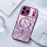 Apple iPhone 18 Pro Kılıf M-safe Şarj Özellikli Mutural Glow Desert Serisi Kapak