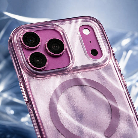 Apple iPhone 18 Pro Kılıf M-safe Şarj Özellikli Mutural Glow Desert Serisi Kapak