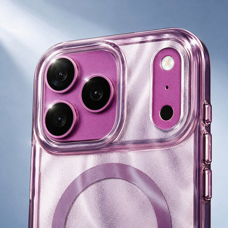 Apple iPhone 18 Pro Kılıf M-safe Şarj Özellikli Mutural Glow Desert Serisi Kapak
