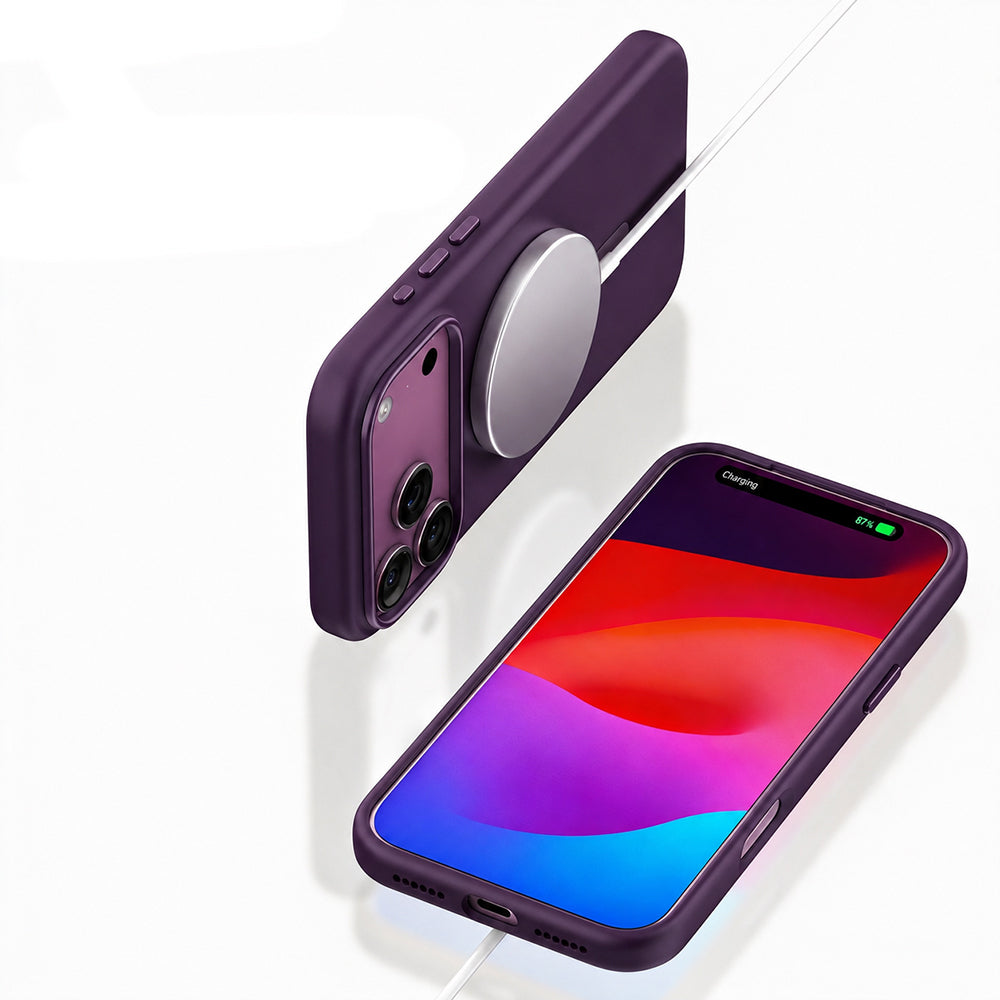 Apple iPhone 18 Pro Kılıf M-safe Şarj Özellikli Mutural Pure Serisi Kapak