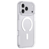 Apple iPhone 18 Pro Kılıf M-Safe Şarj Özellikli Raptic Air Clear Serisi Airbagli Kapak