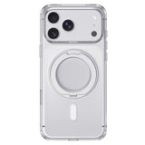 Apple iPhone 18 Pro Kılıf M-safe Şarj Özellikli Raptic Air Stand Serisi Aynalı Arka Yüzey Standlı Kapak