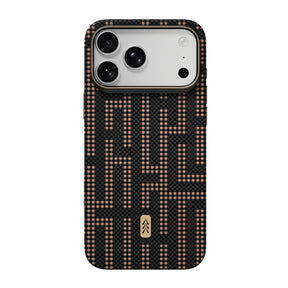 Apple iPhone 18 Pro Kılıf M-safe Şarj Özellikli Raptic Aramid Dual Ultra Grid Serisi Karbon Kapak