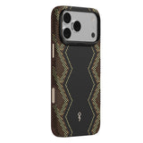 Apple iPhone 18 Pro Kılıf M-safe Şarj Özellikli Raptic Aramid Dual Ultra Scepter Serisi Karbon Kapak