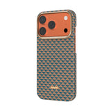 Apple iPhone 18 Pro Kılıf M-safe Şarj Özellikli Raptic Aramid Skin Origin Serisi Karbon Kapak