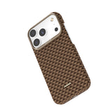 Apple iPhone 18 Pro Kılıf M-safe Şarj Özellikli Raptic Aramid Skin Origin Serisi Karbon Kapak