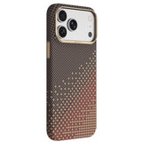 Apple iPhone 18 Pro Kılıf M-safe Şarj Özellikli Raptic Aramid Skin Serenity Serisi Karbon Kapak