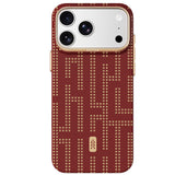 Apple iPhone 18 Pro Kılıf M-safe Şarj Özellikli Raptic Aramid Skin Serisi Karbon Kapak