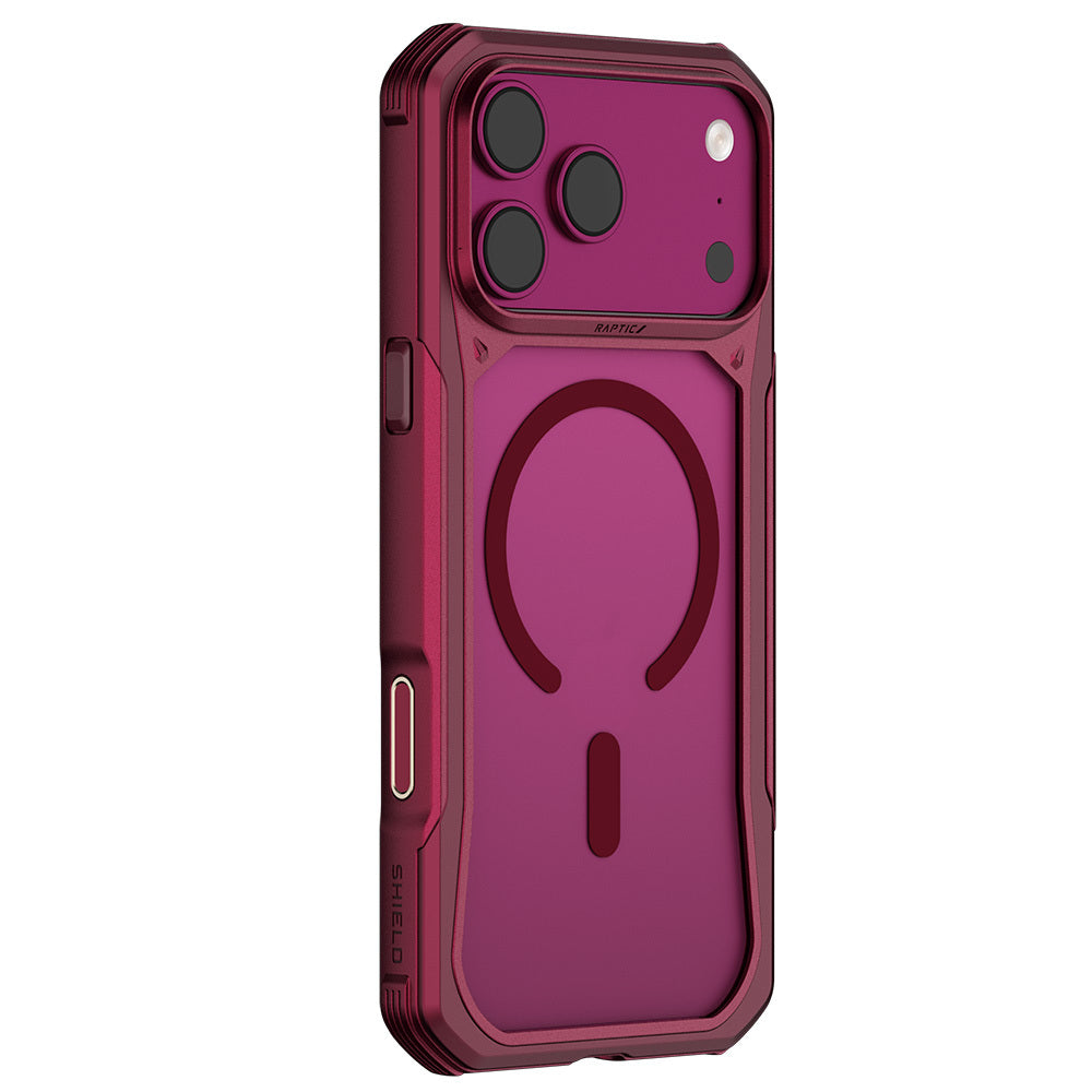 Apple iPhone 18 Pro Kılıf M-Safe Şarj Özellikli Raptic Shield Evo Serisi Airbagli Kapak